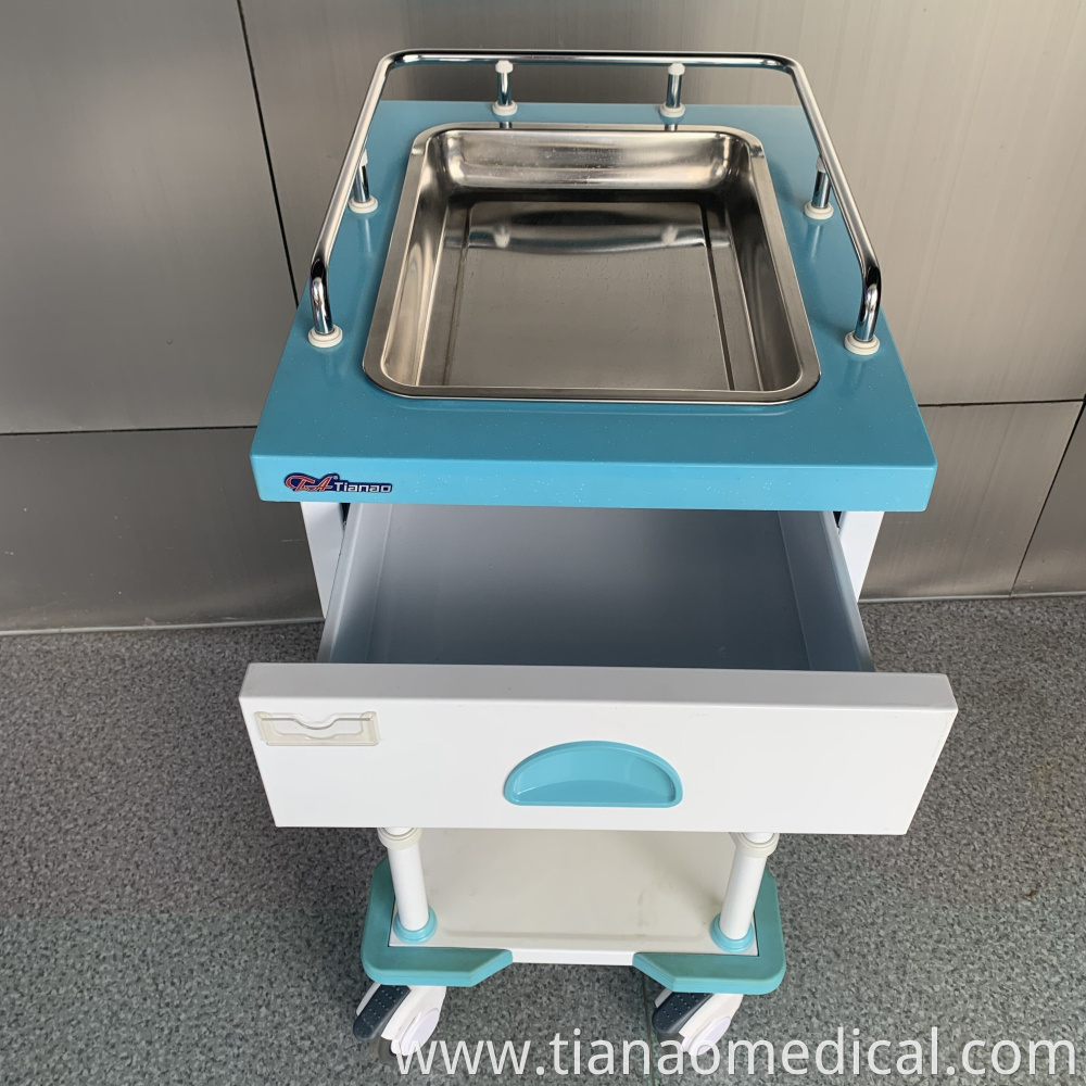 Medical Artistic Treatment Trolley Cart